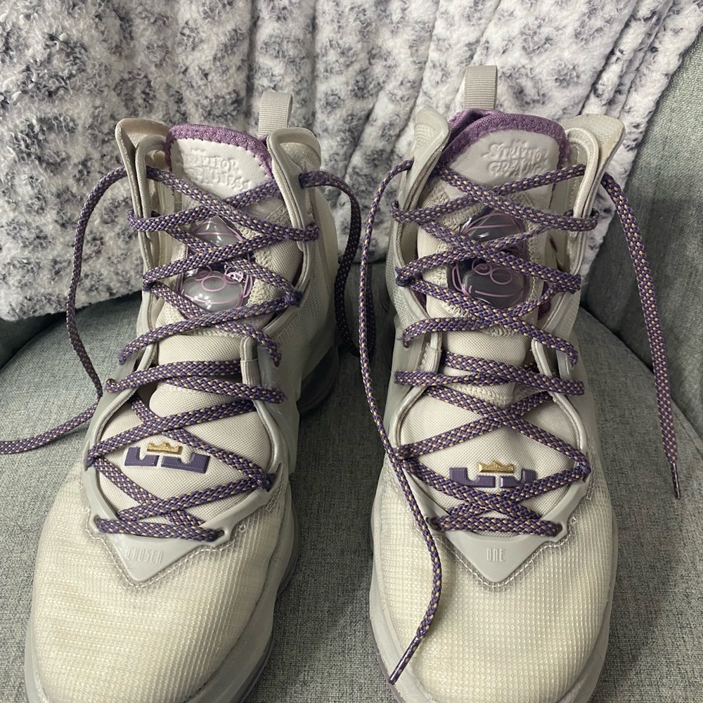Men’s Lebron James Basketball shoes worn very little by my daughter